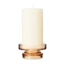 Broste Copenhagen Bloklysestage Petra Lysestage i Brun, 13 cm, 1