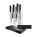 THE CUSTOM CHEF™ Knivblokke med knive Cuisine::pro®
KIYOSHI™ Cuisine::pro KIYOSHI™ Kiyo Knivblok - 7 dele i Sølvfarvet/sort, 1