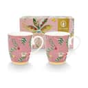PIP Studio Krus og kopper med hank La Majorelle Krus - 2 stk. i Pink, 1