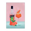 Poster&Frame Plakater Plakat - Aperol Spritz i Multifarvet, B30 x L40 cm, 1