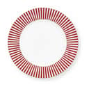 PIP Studio Frokosttallerkener Royal Stripes Tallerken i Dark Pink, 21,4 cm, 1