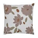 Lene Bjerre Pyntepuder Malise Pude i Gammelrosa/Hvid, 50 cm, 1