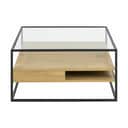 CASA Living Sofaborde Randolf Sofabord i Brun/sort/klar, 1
