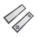 NORDIC GAMES Havespil Shuffleboard Spil i Hvid/Grå, 1