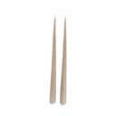 CASA Living Kronelys Stagelys - 2 stk. i Brun, 30 cm, 1