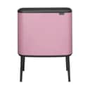 Brabantia Spande uden pedal Bo Touch affaldsspand i Lilac Pink, 11 + 23 liter, 1