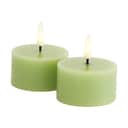 Sirius LED-lys Sille LED Fyrfadslys - 2 stk. i Spring Green, 3,4 cm, 1