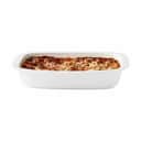 CASA Living Ovnfaste fade Lasagnefad i Hvid, 39 cm, 1