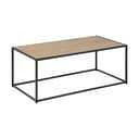 CASA Living Sofaborde Seaford Sofabord i vild eg/mat sort, 1
