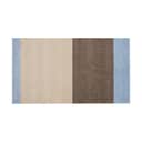 Tica Copenhagen Gulvtæpper Stripes Horisontal Gulvtæppe i Ivory/Sand/Blå, B67 x L120 cm, 1