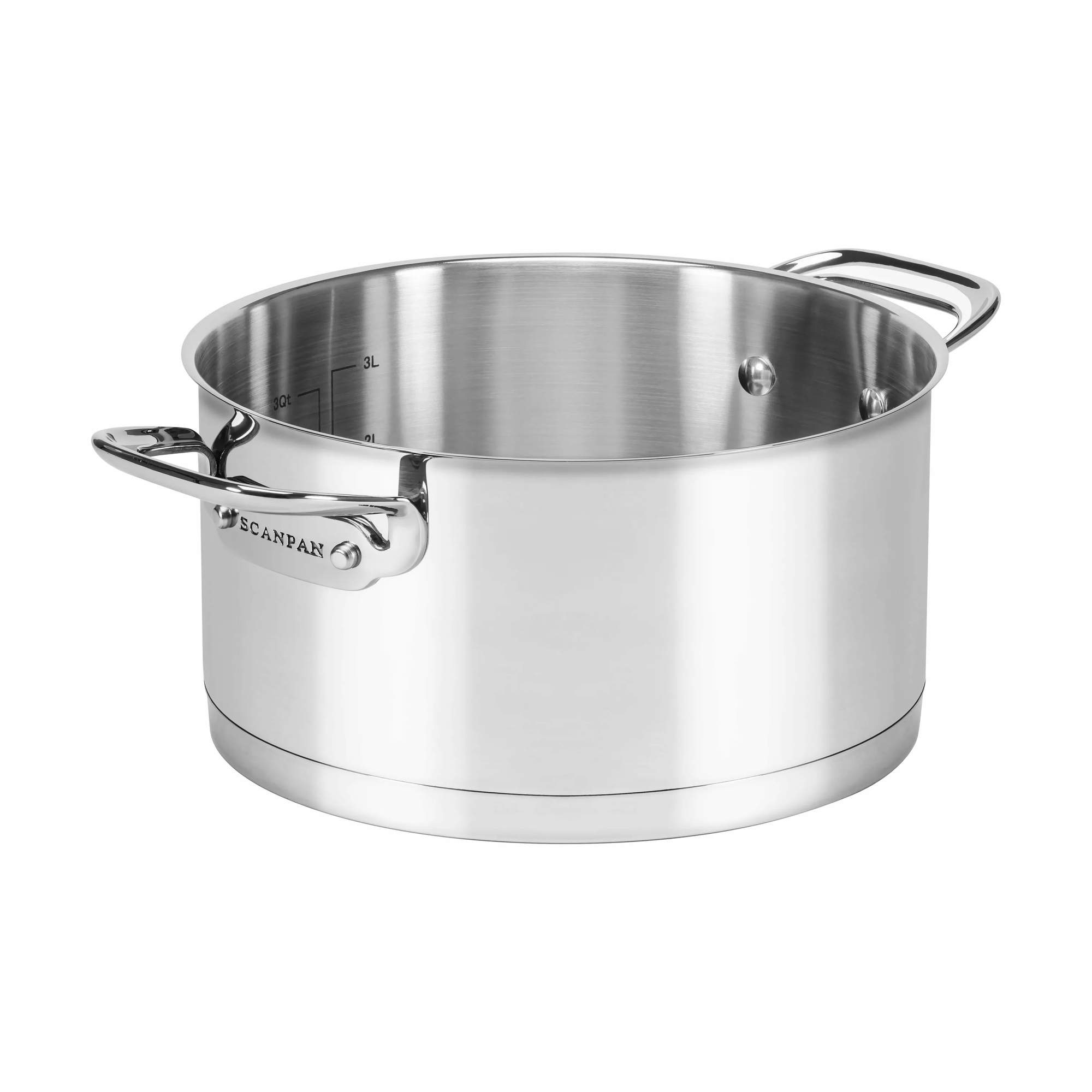 Scanpan TechnIQ Gryde 4 liter Stål Stratanium+ Imerco