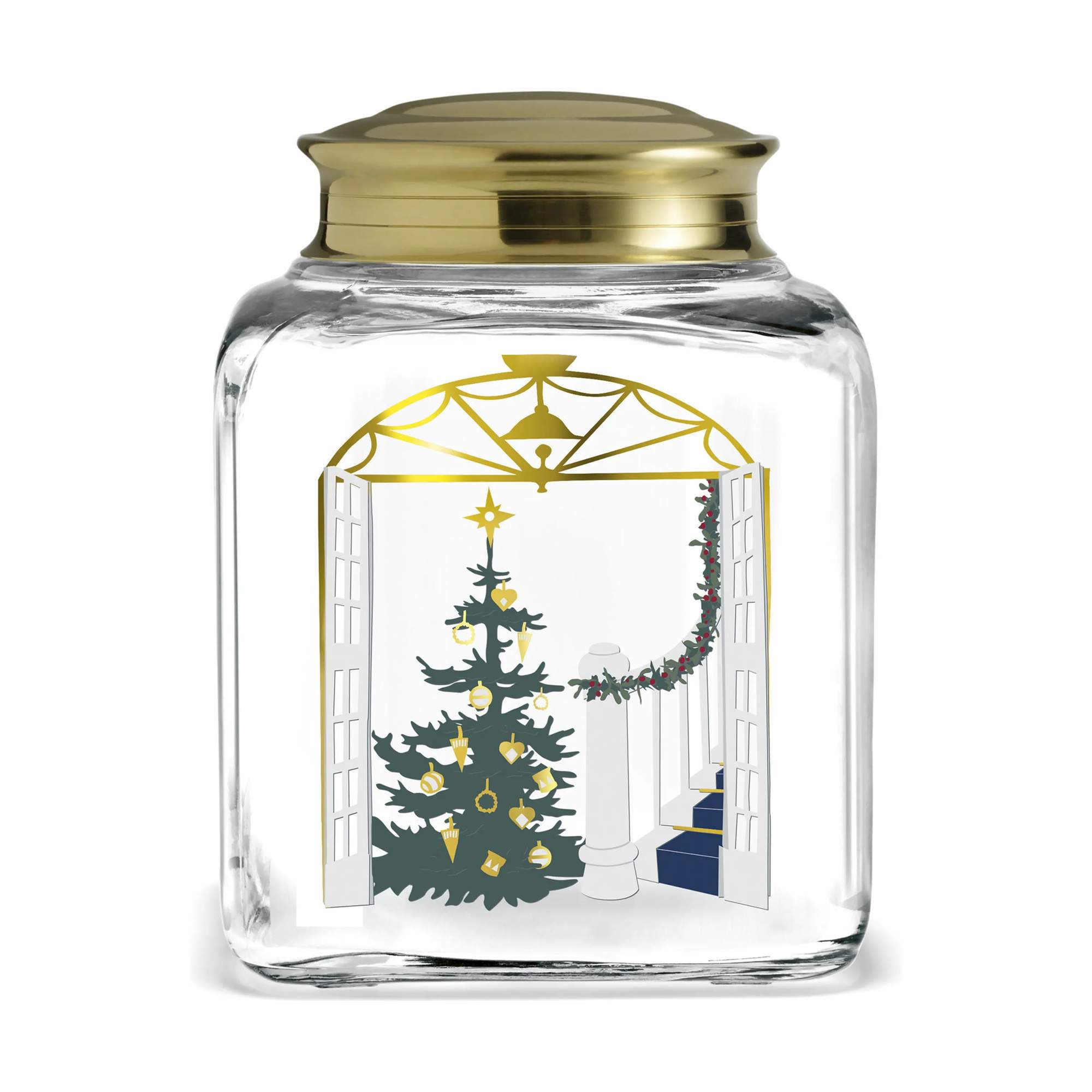 Holmegaard opbevaringsglas Christmas 2020 Julekageglas