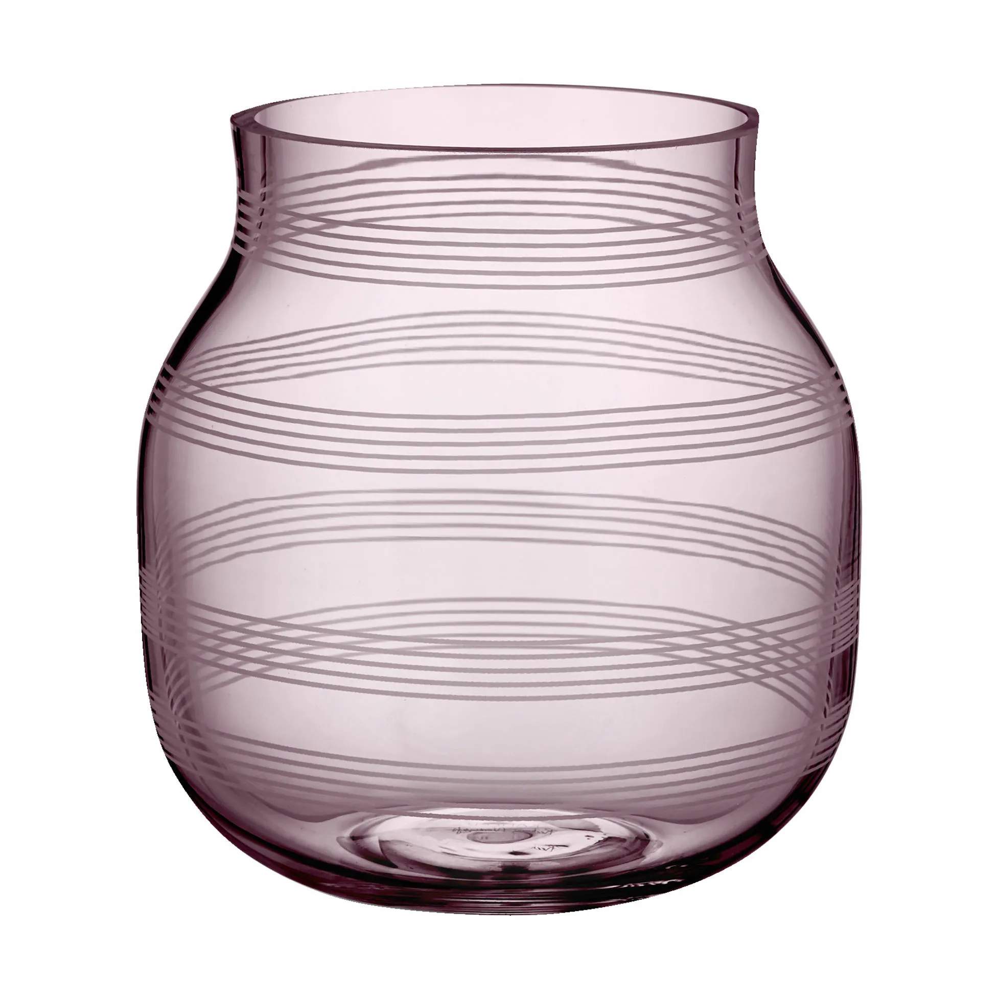 Kähler Omaggio Vase - H - Glas - Blomme | Imerco