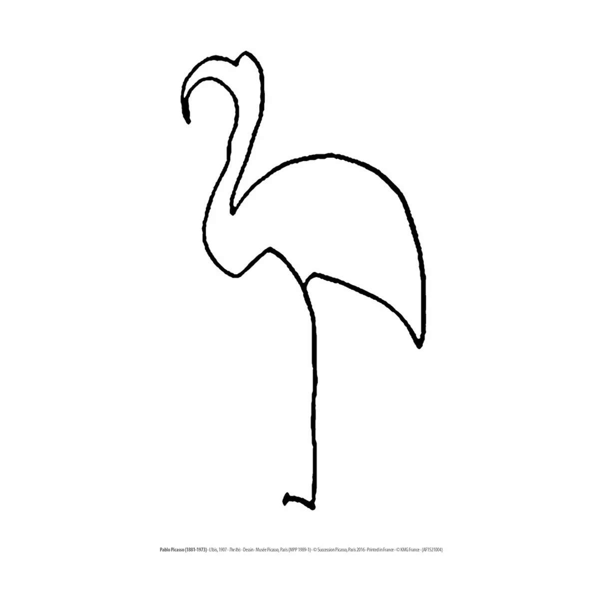 Picasso - Picasso - Ibis - B 30 H 40 cm - - Sort/hvid | Imerco