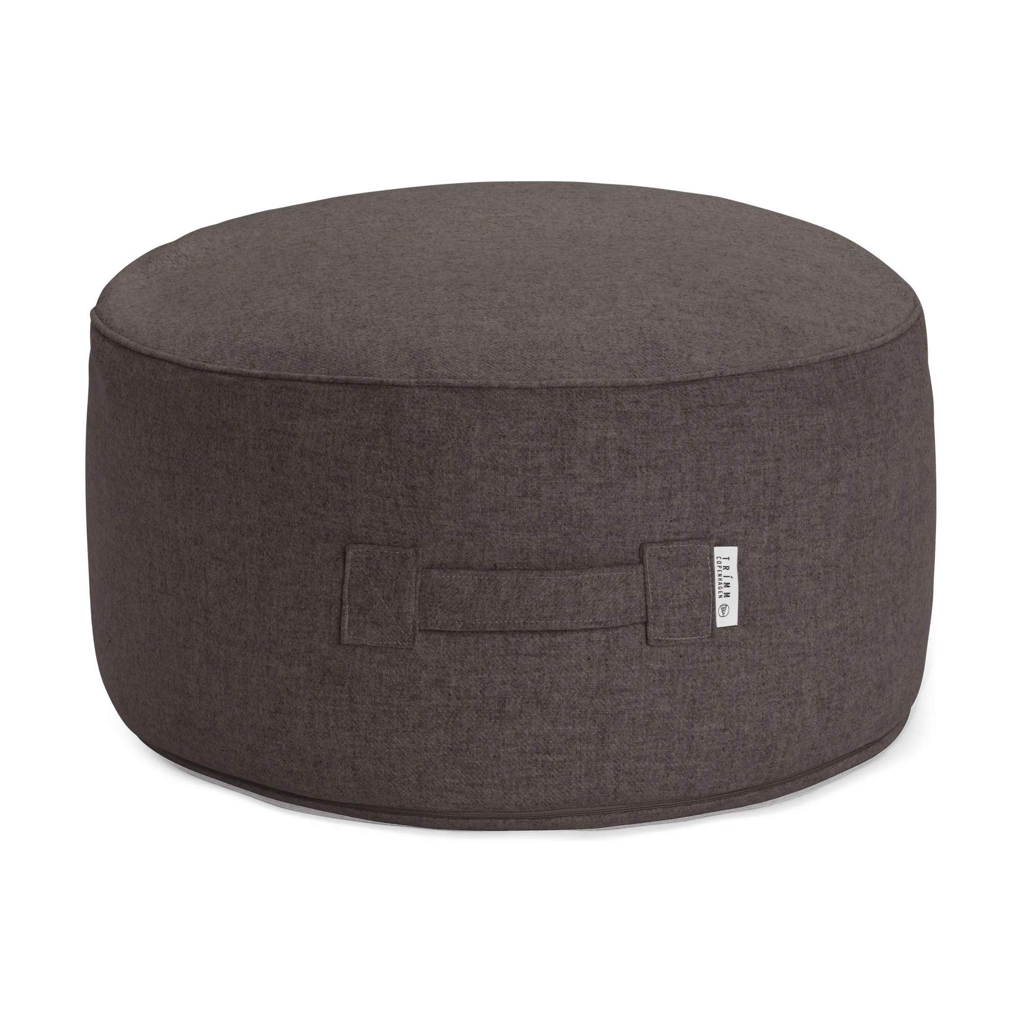 Tiny Moon Puf, brun, large