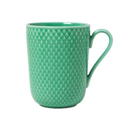 Lyngby Porcelæn Rhombe Color Krus m. hank