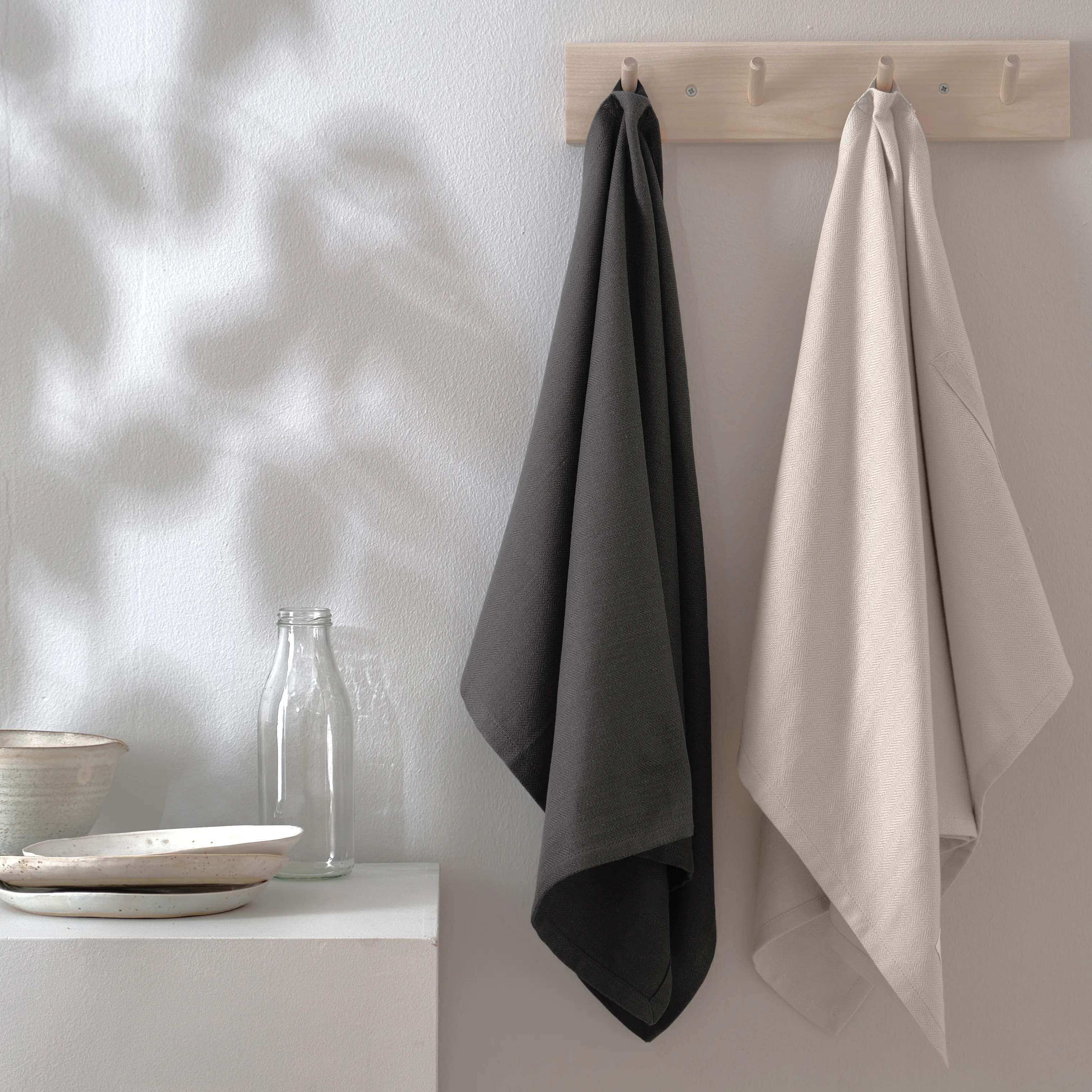 The Organic Company Viskestykker Viskestykke - 2 stk. i Beige, 2