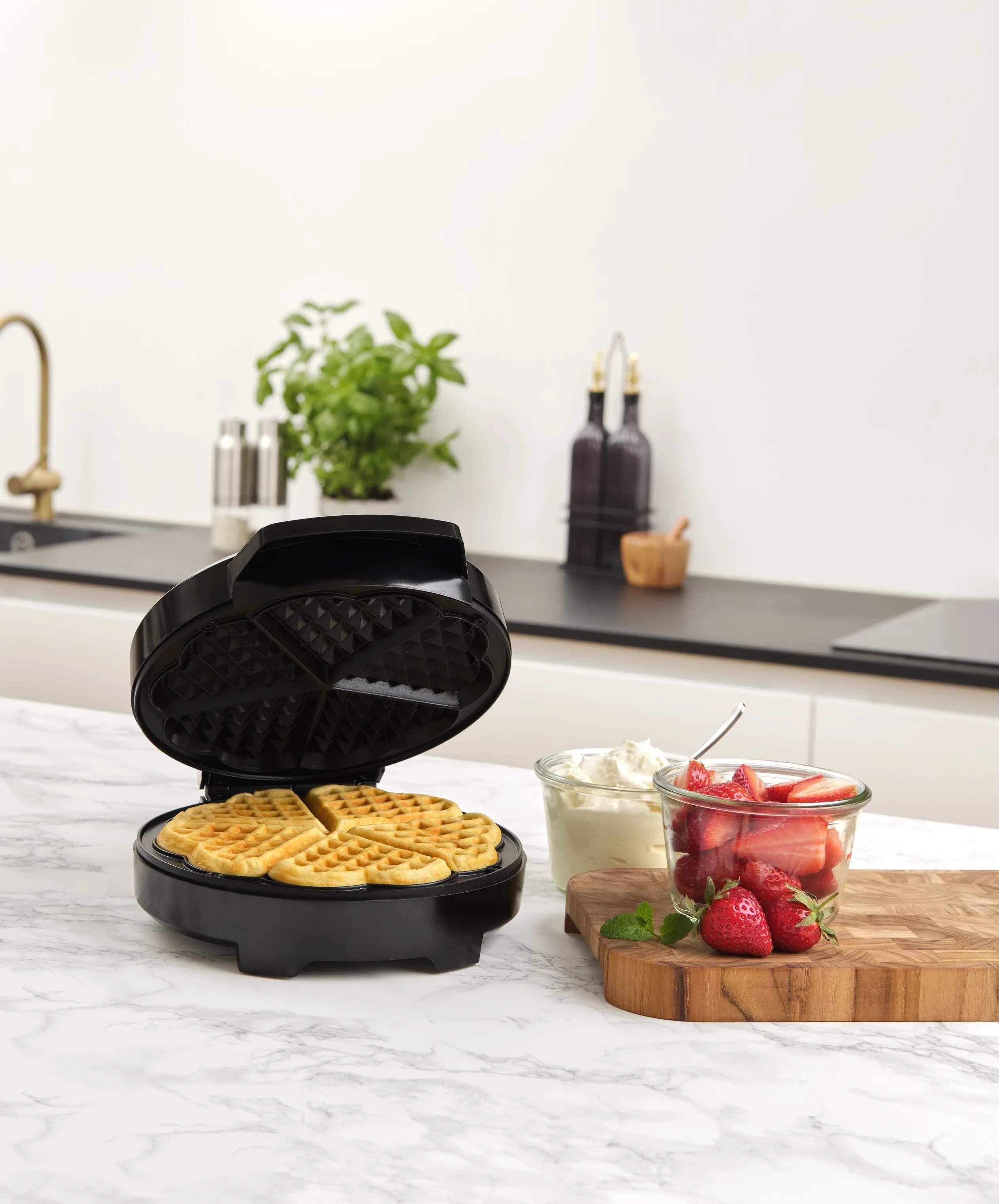 Cook & Baker Vaffeljern Vaffeljern i Stål, 2