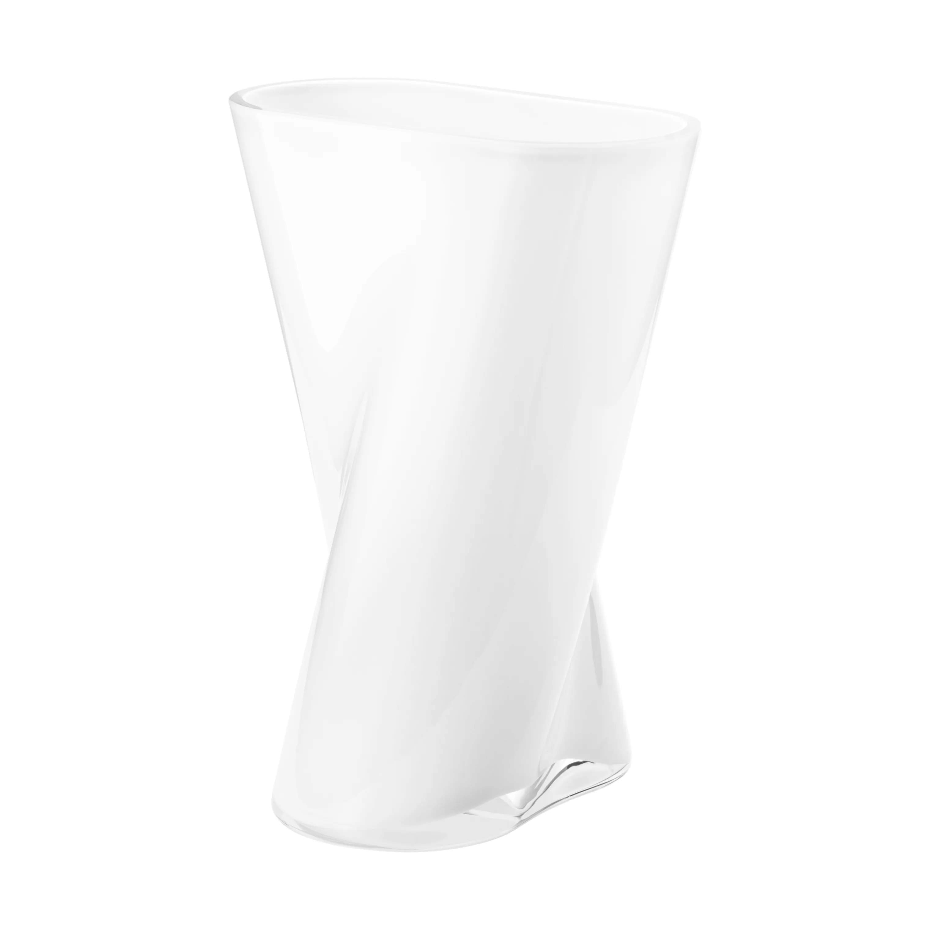 Georg Jensen Vaser Lituus Vase i Hvid, 18 cm, 1