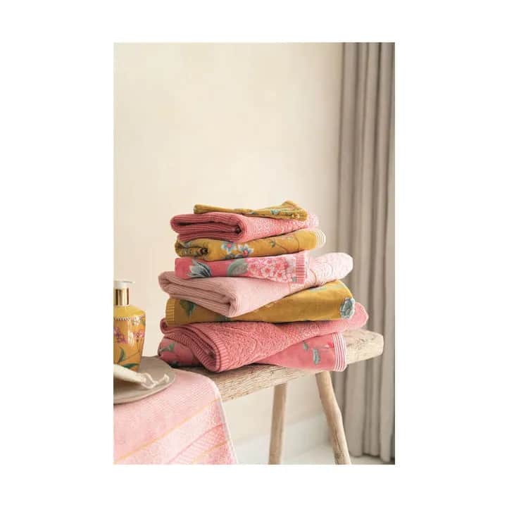 PIP Studio Vaskeklude Les Fleurs Vaskehandske i Yellow, 4