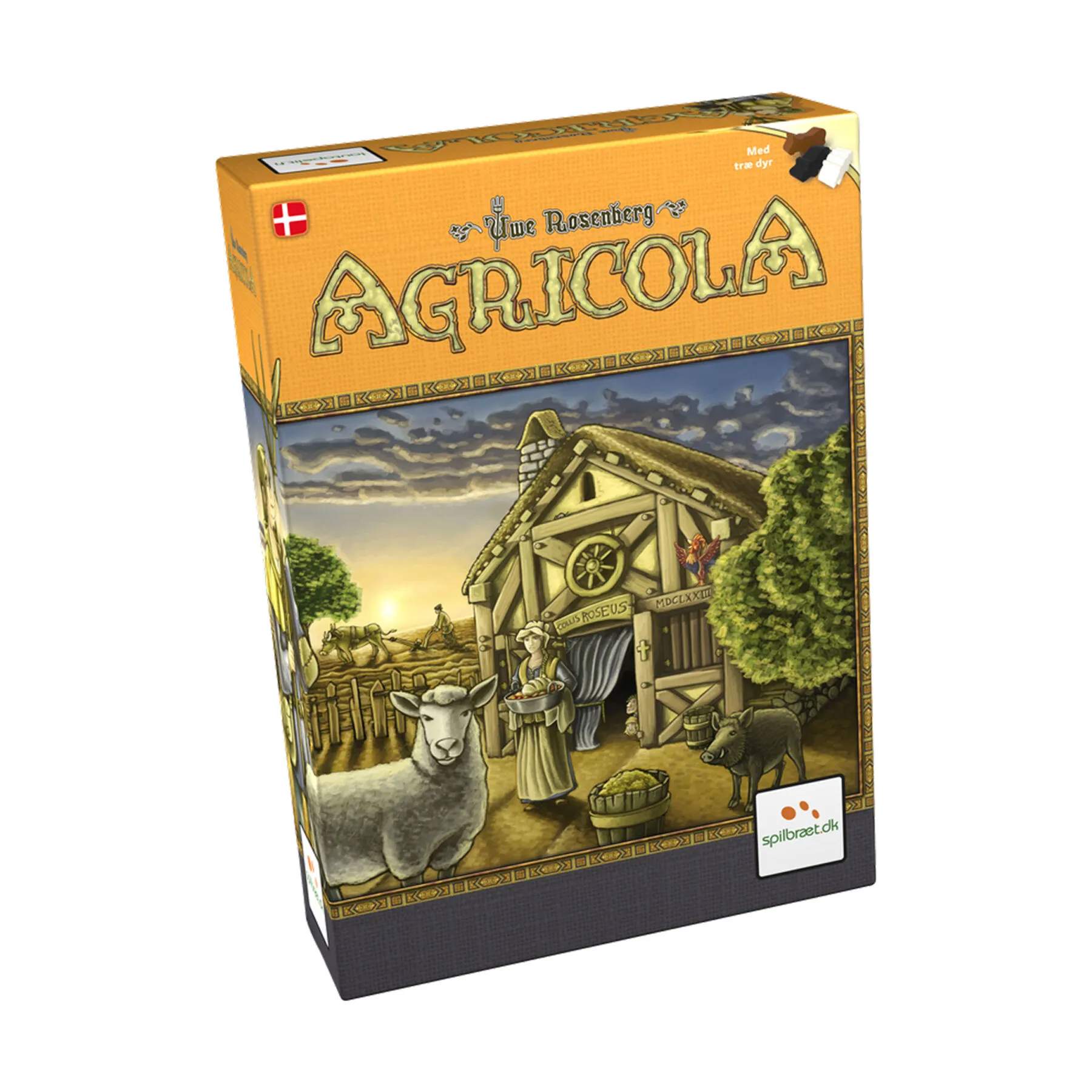 Spilbræt Spil Brætspil - Agricola i Multifarvet, 1