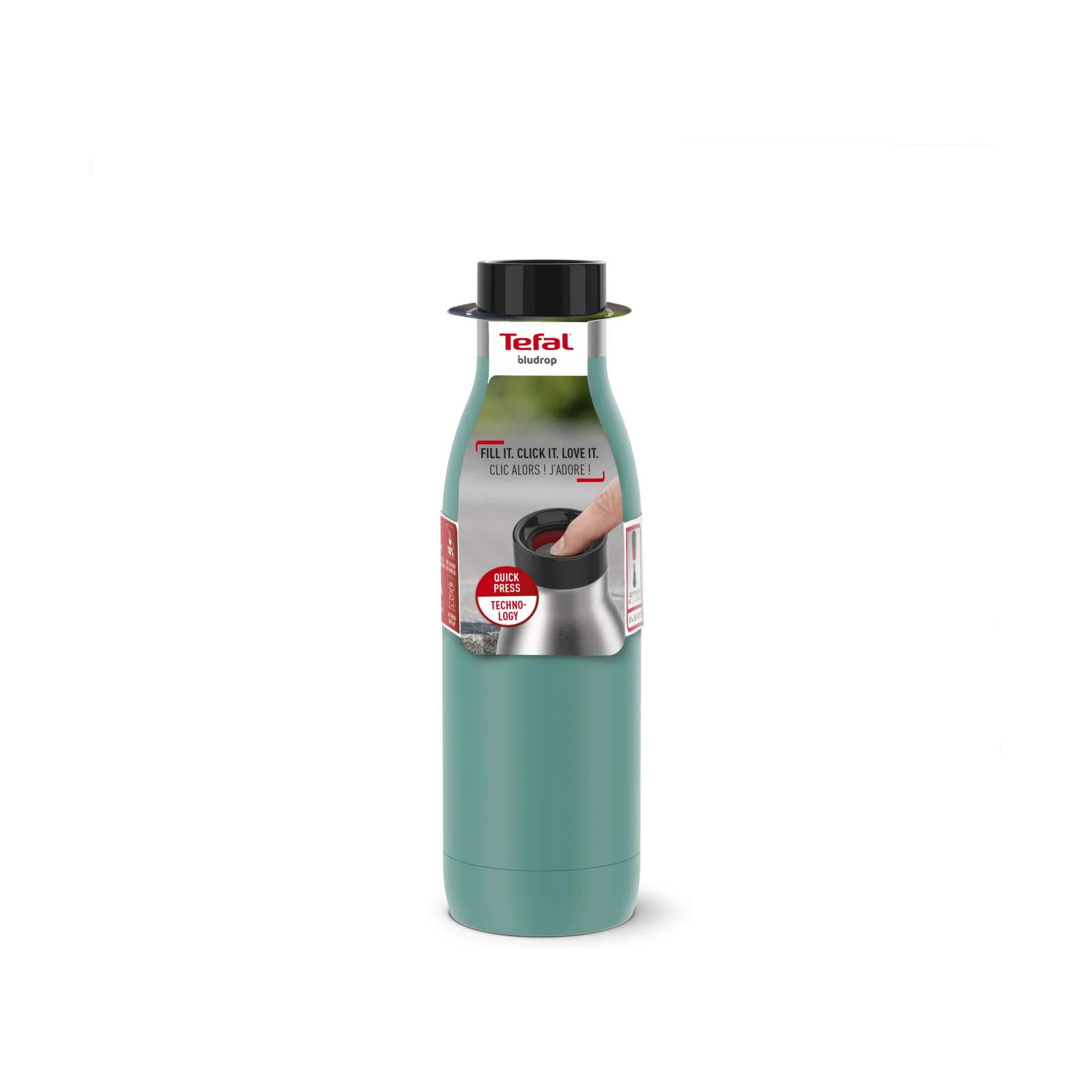 Tefal Termoflasker Bludrop Basic Termoflaske i Grøn, 50 cl, 7