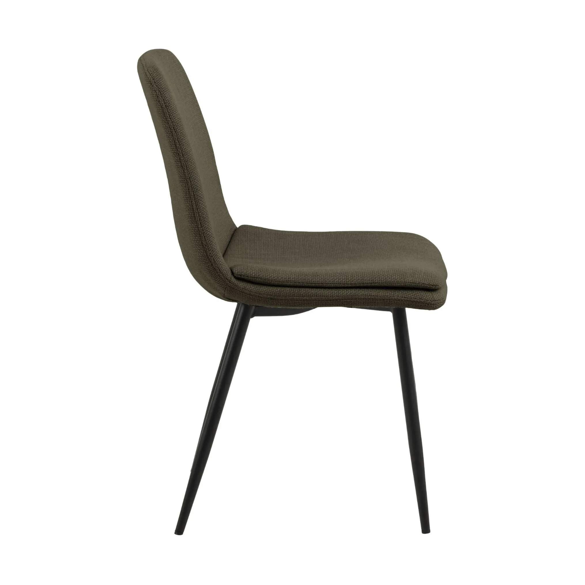 CASA Living Spisebordsstole Becca Spisebordsstol - 4 stk. i Grøn, 4 stk., 5
