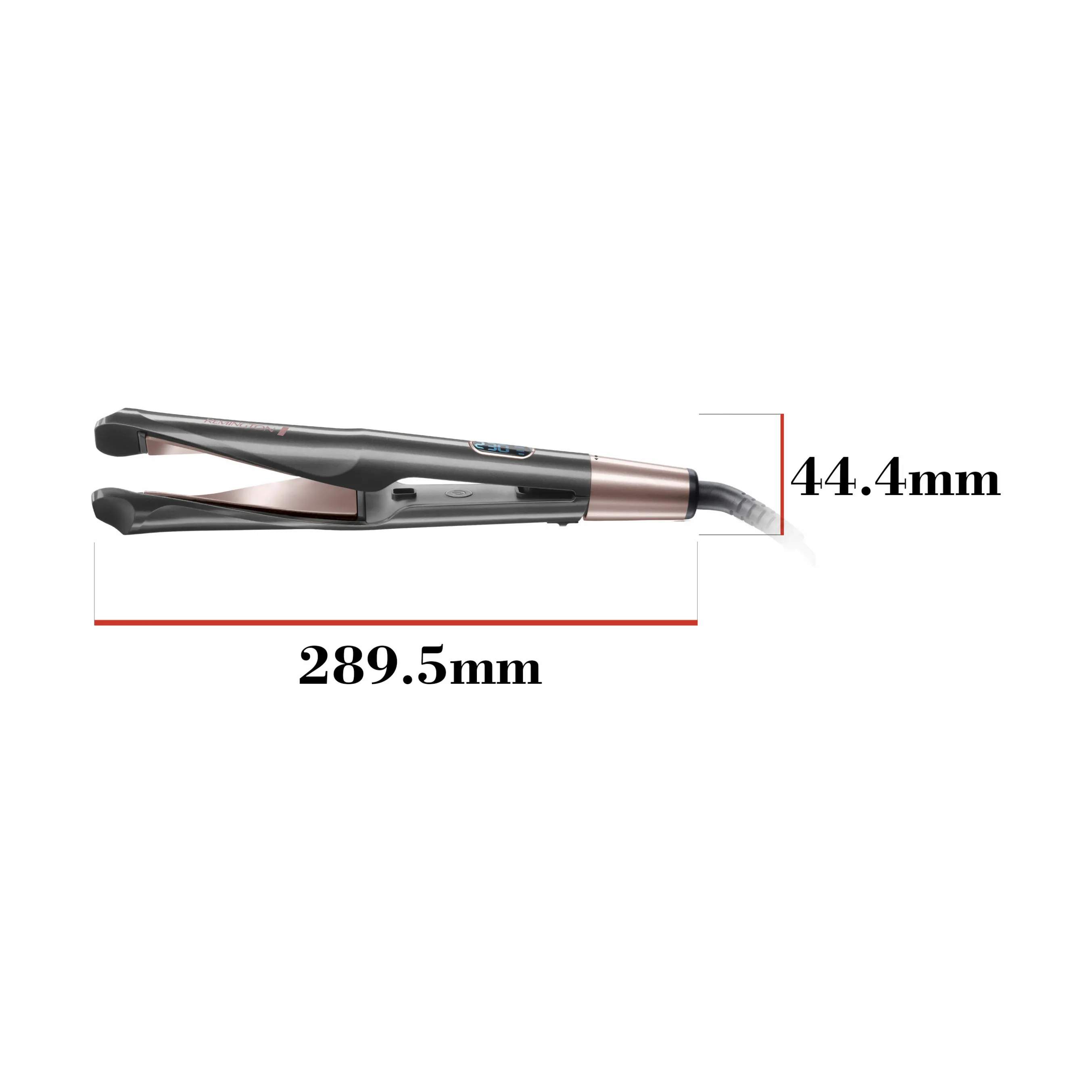 Remington Krøllejern Curl Confidence 2-i-1 Glatte- og krøllejern i Sort/Lyserød, 4