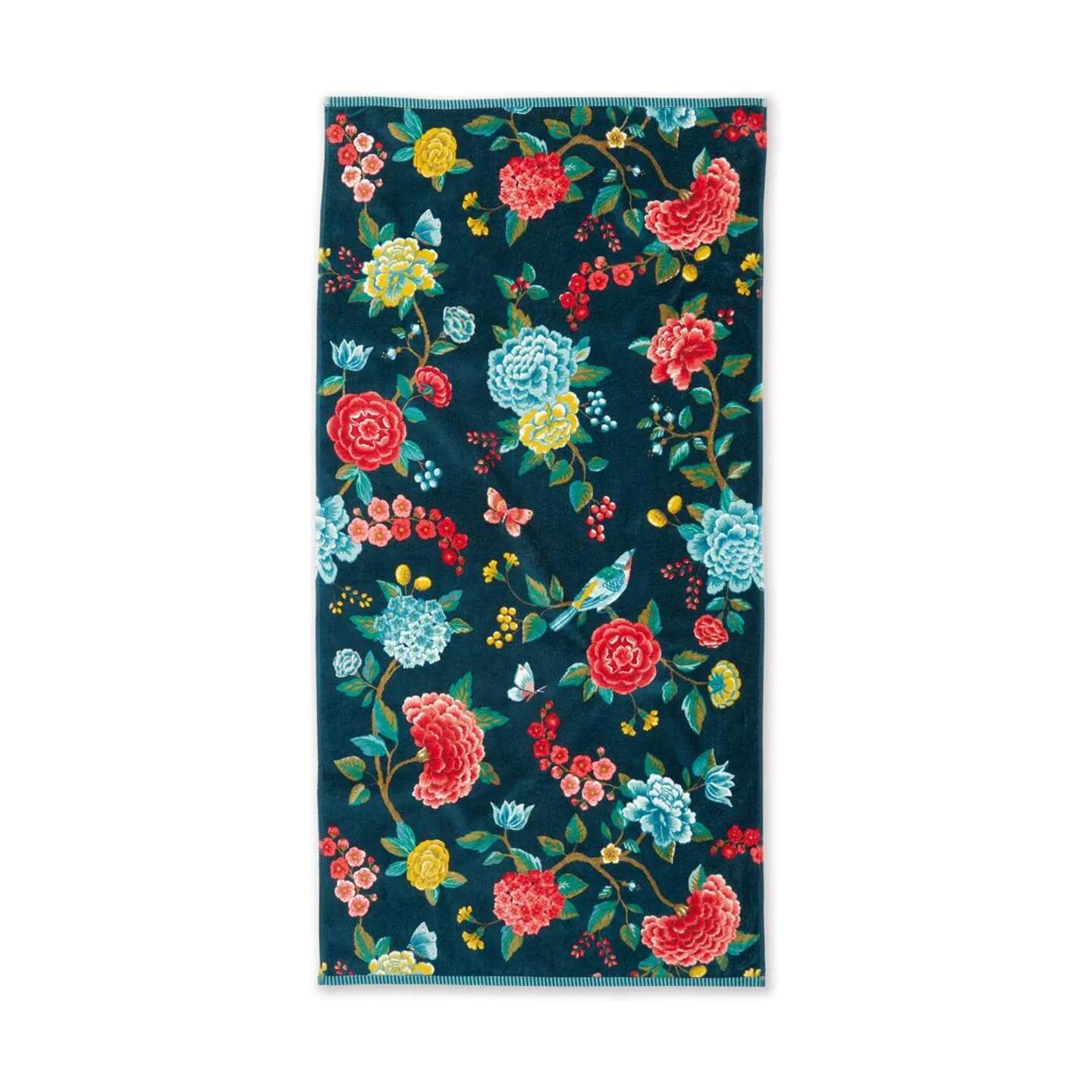 PIP Studio Håndklæder Good Evening Håndklæde i Mørkeblå, B70 x L140 cm, 1