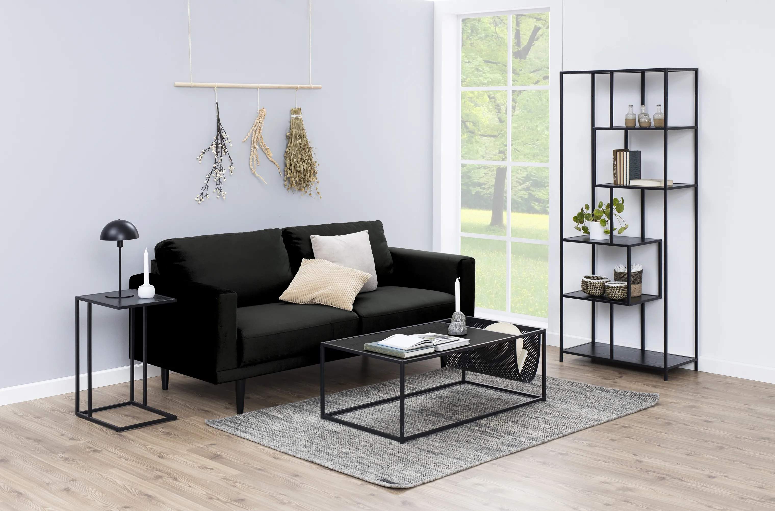 CASA Living Sofaborde Seaford Sofabord i sort, 2