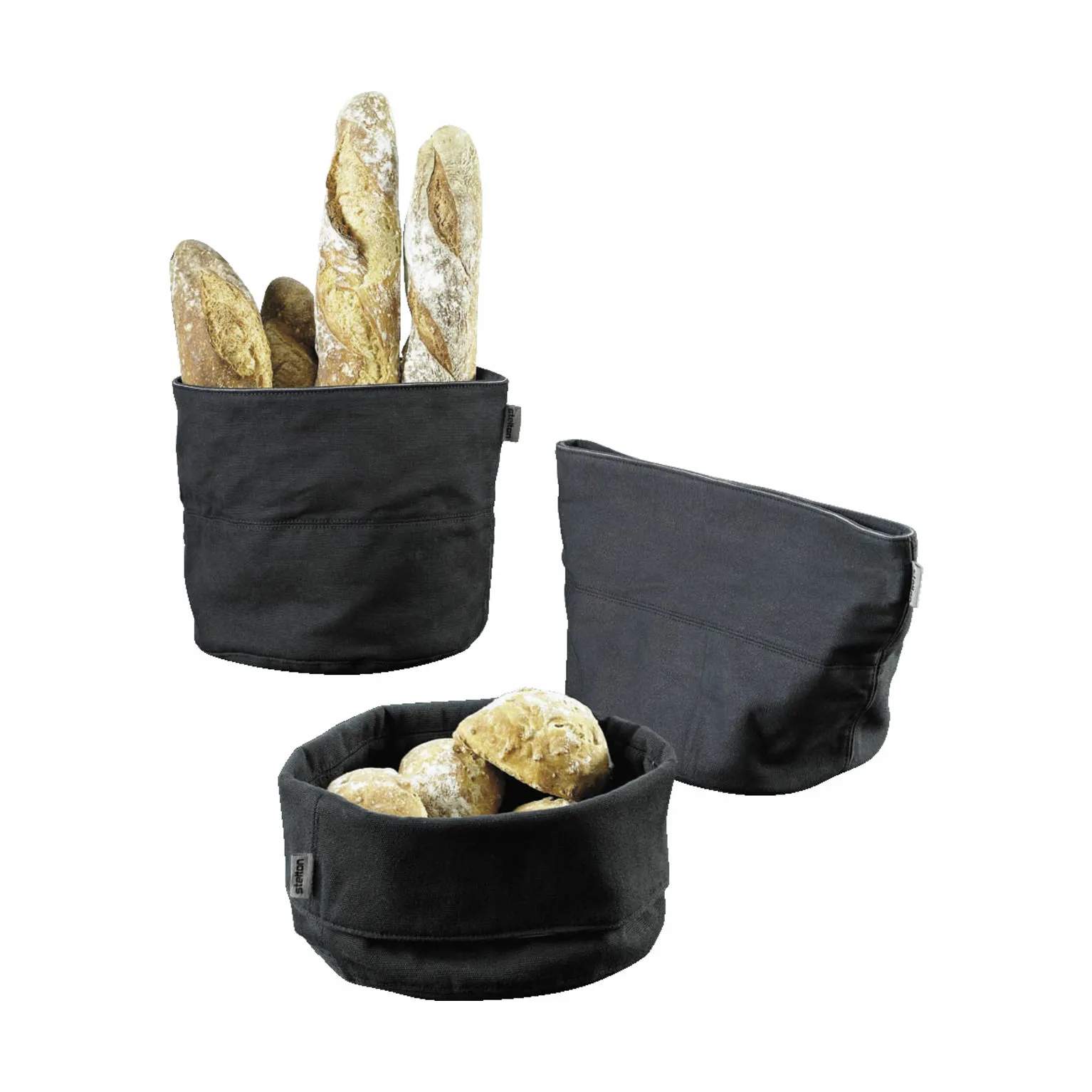Stelton Brødposer Classic Brødpose i Sort, 25 cm, 3