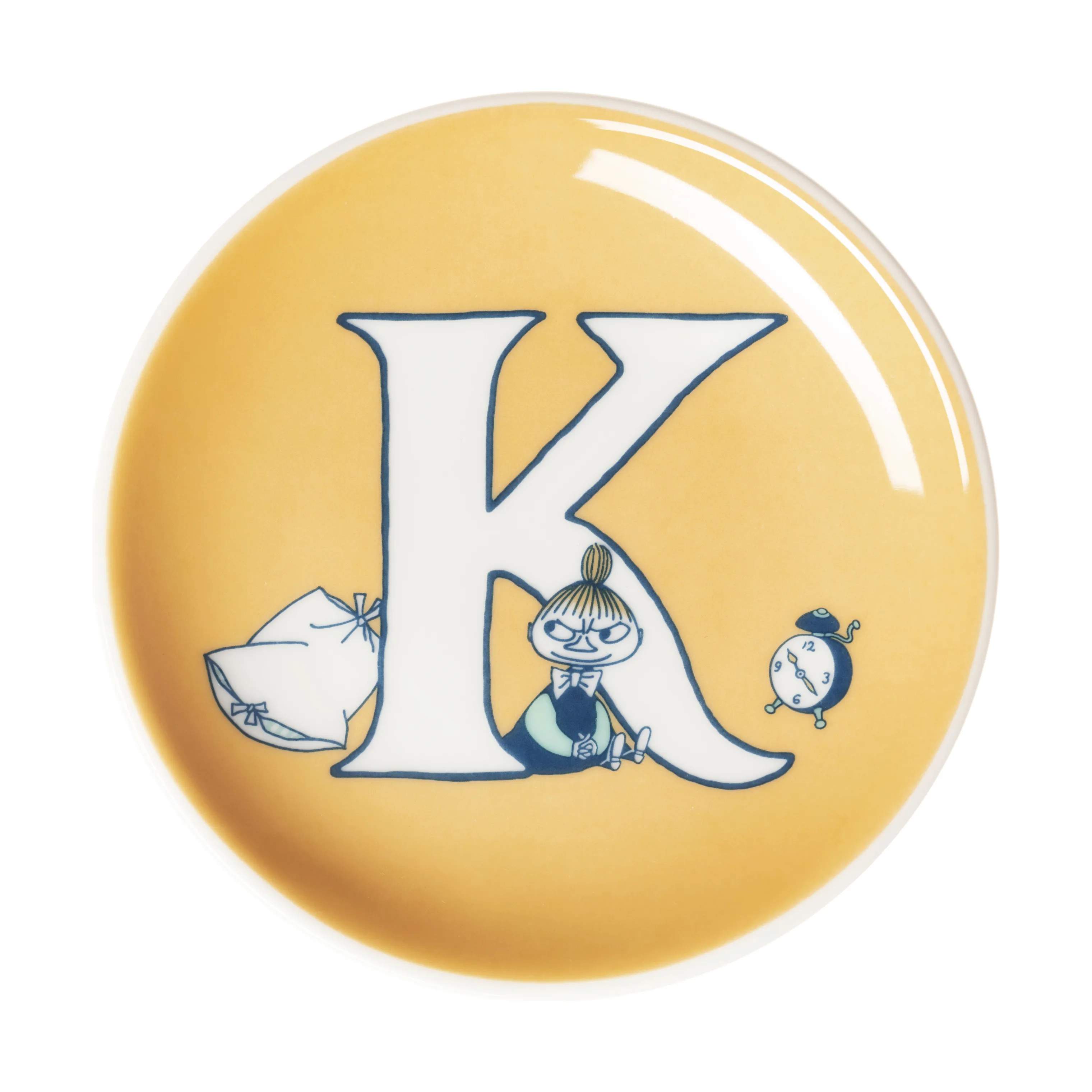 Moomin Arabia Kagetallerkener ABC Tallerken - K i K, 1