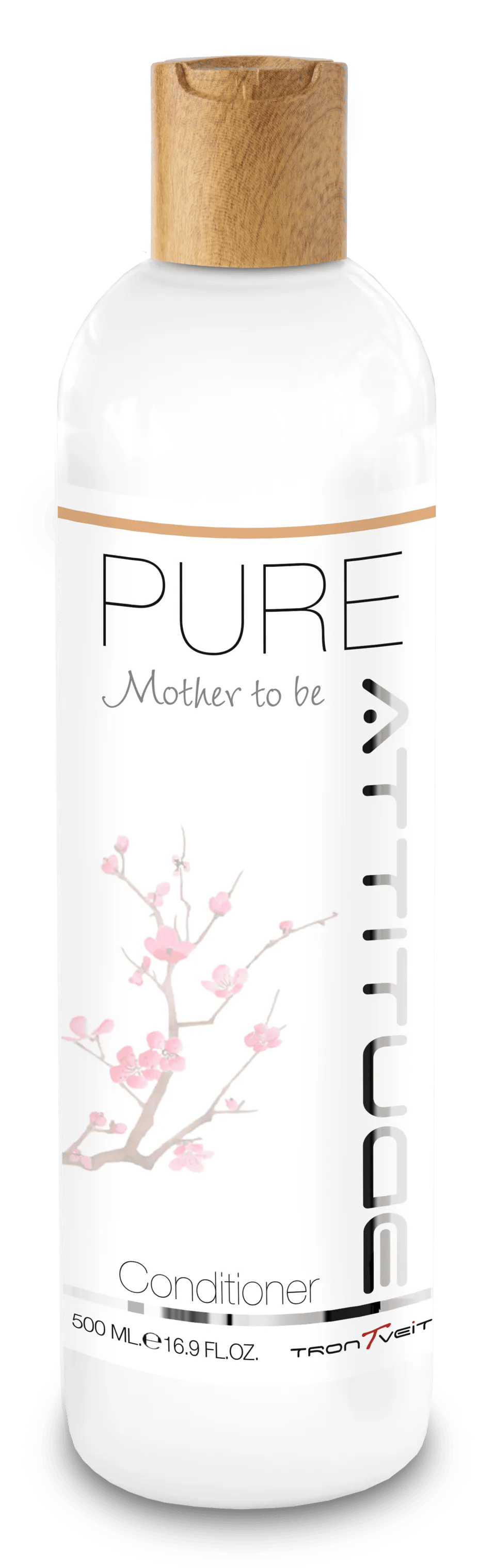 Trontveit Shampoo og hårpleje Pure Attitude Conditioner - Mother to be i 500 ml, 1