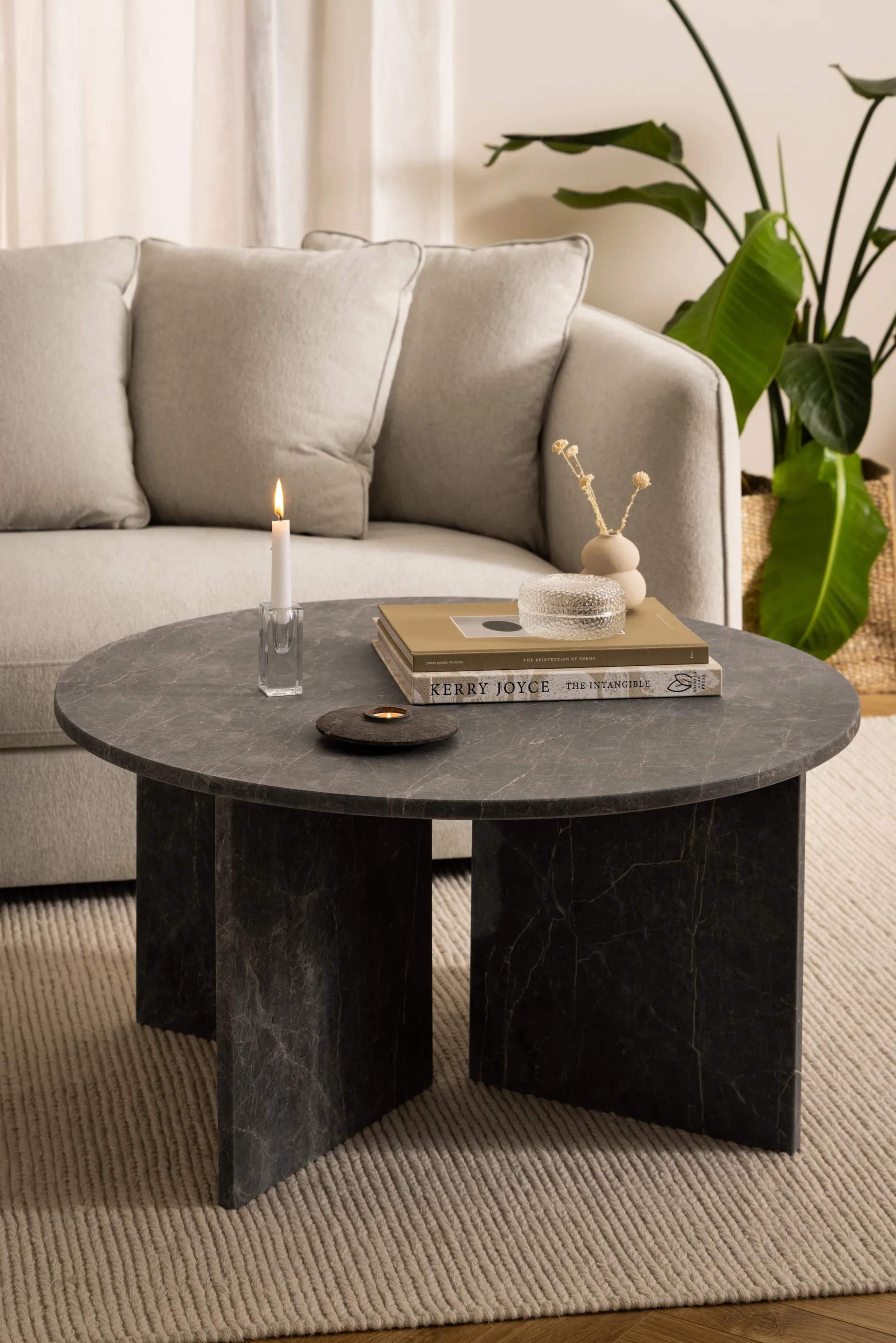 CASA Living Sofaborde Vega Sofabord i Mat brun, 3
