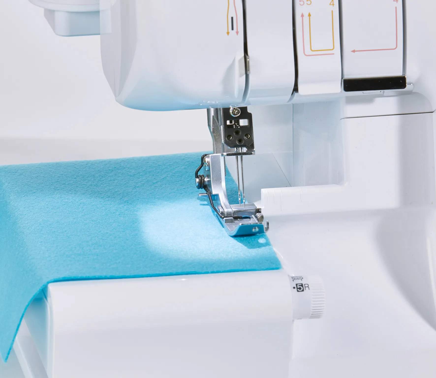 Brother Symaskiner Overlock M343D i hvid, 5