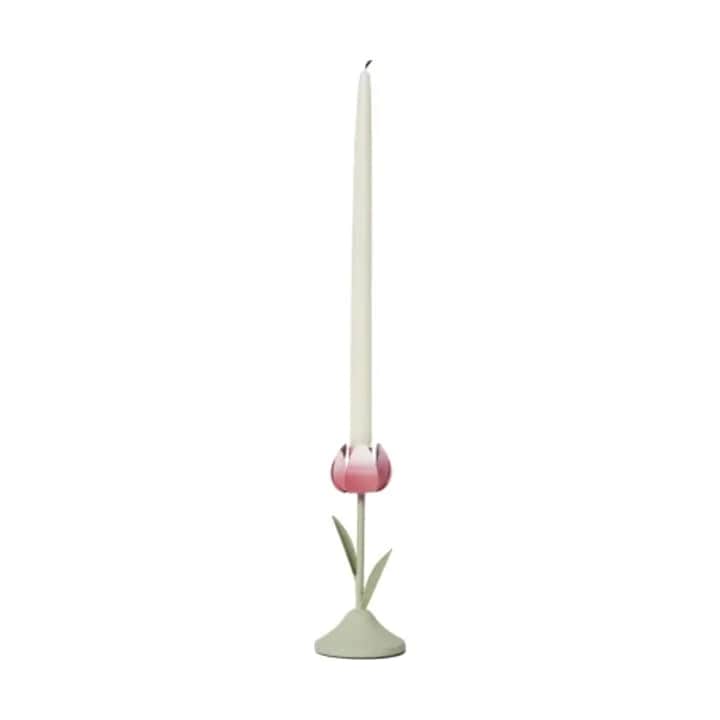 Broste Copenhagen Øvrigt påskepynt Tulip Lysestage i Pink, 11,5 cm, 1