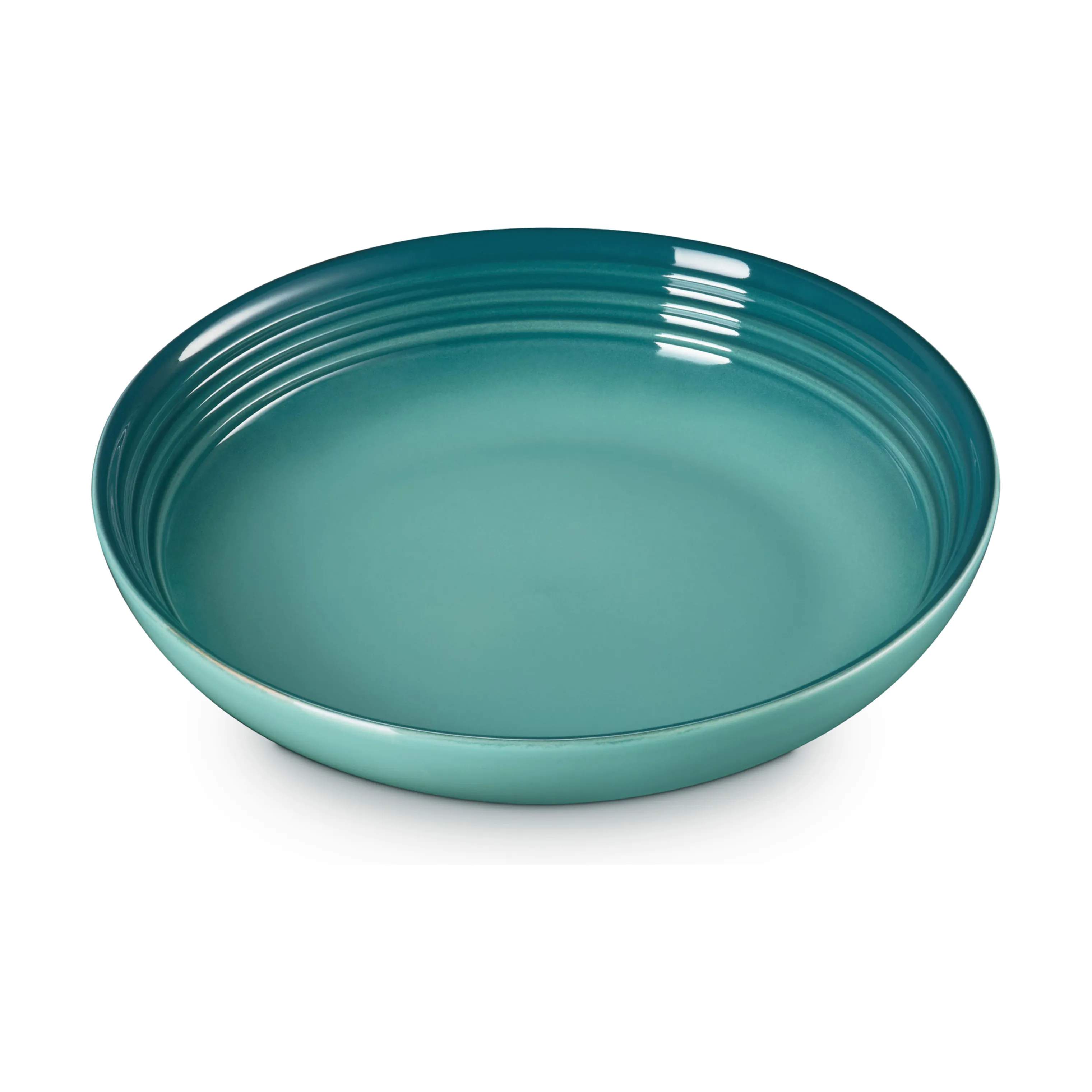 Le Creuset Pastatallerkener Signature Pastatallerken i Bleu Riviera, 1
