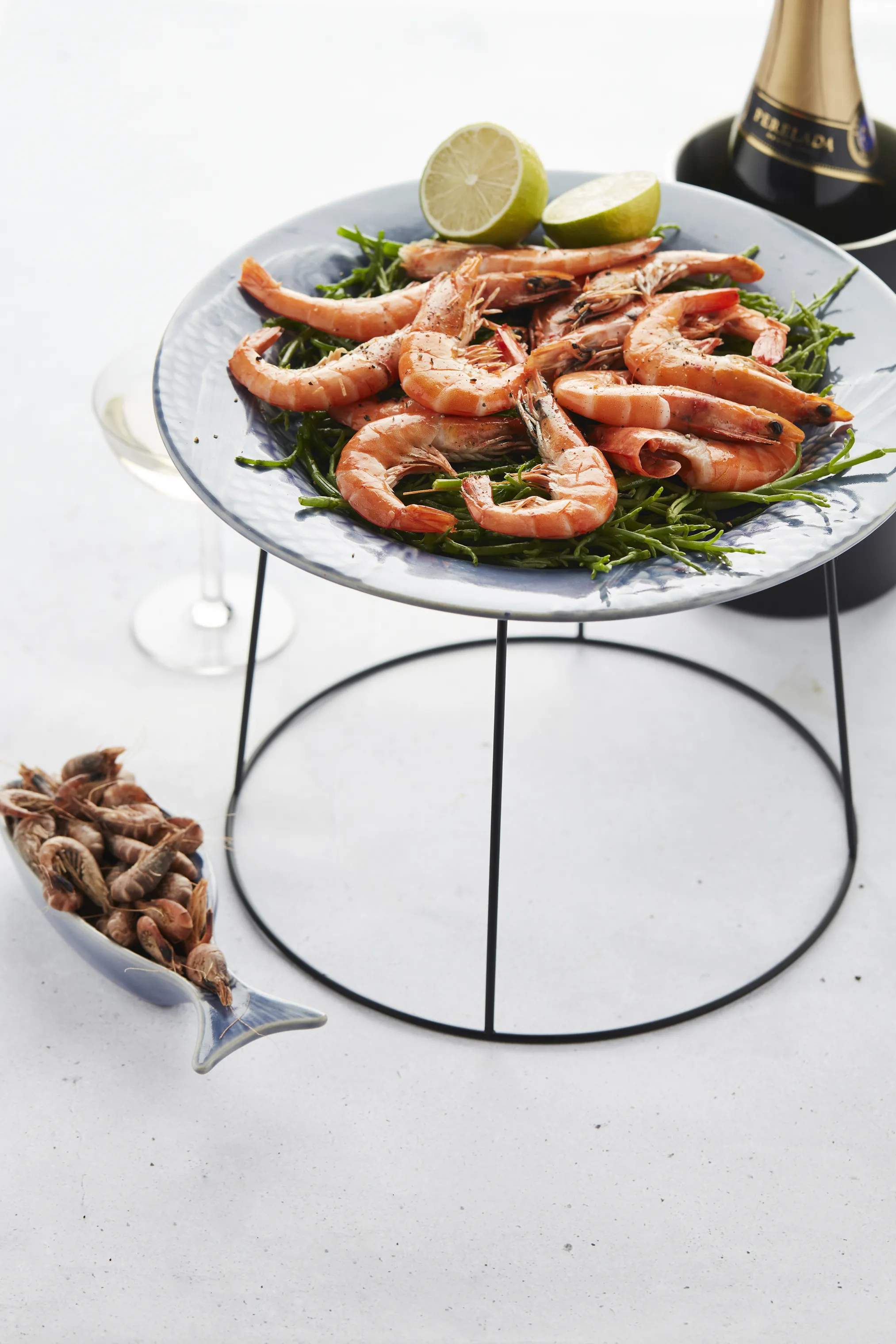 Point Virgule Serveringsfade Skaldyrstallerken holder i Sort, 2