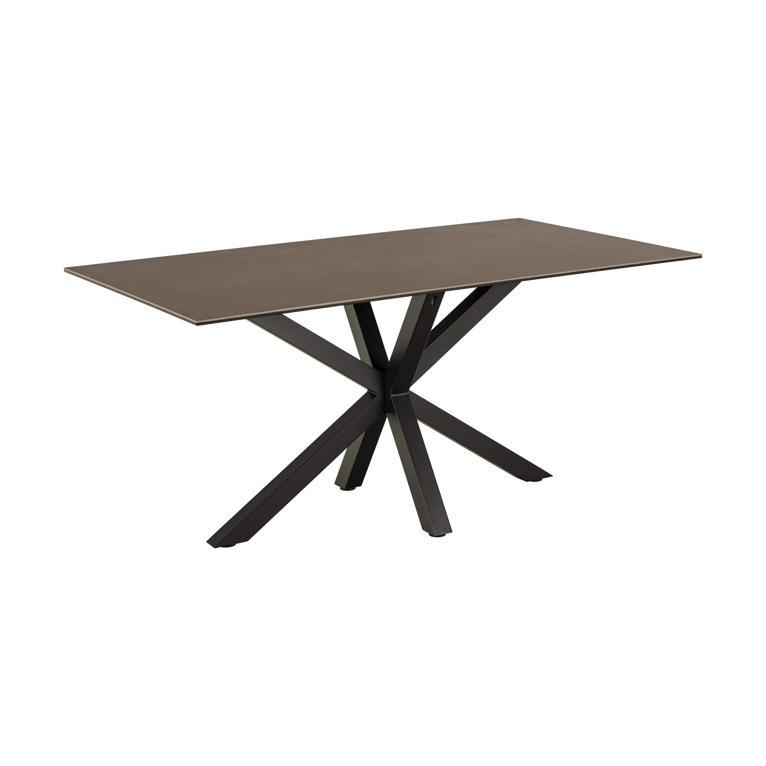 CASA Living Spiseborde Heaven Spisebord i Rustbrun, H75,5 x B160 x L90 cm, 7