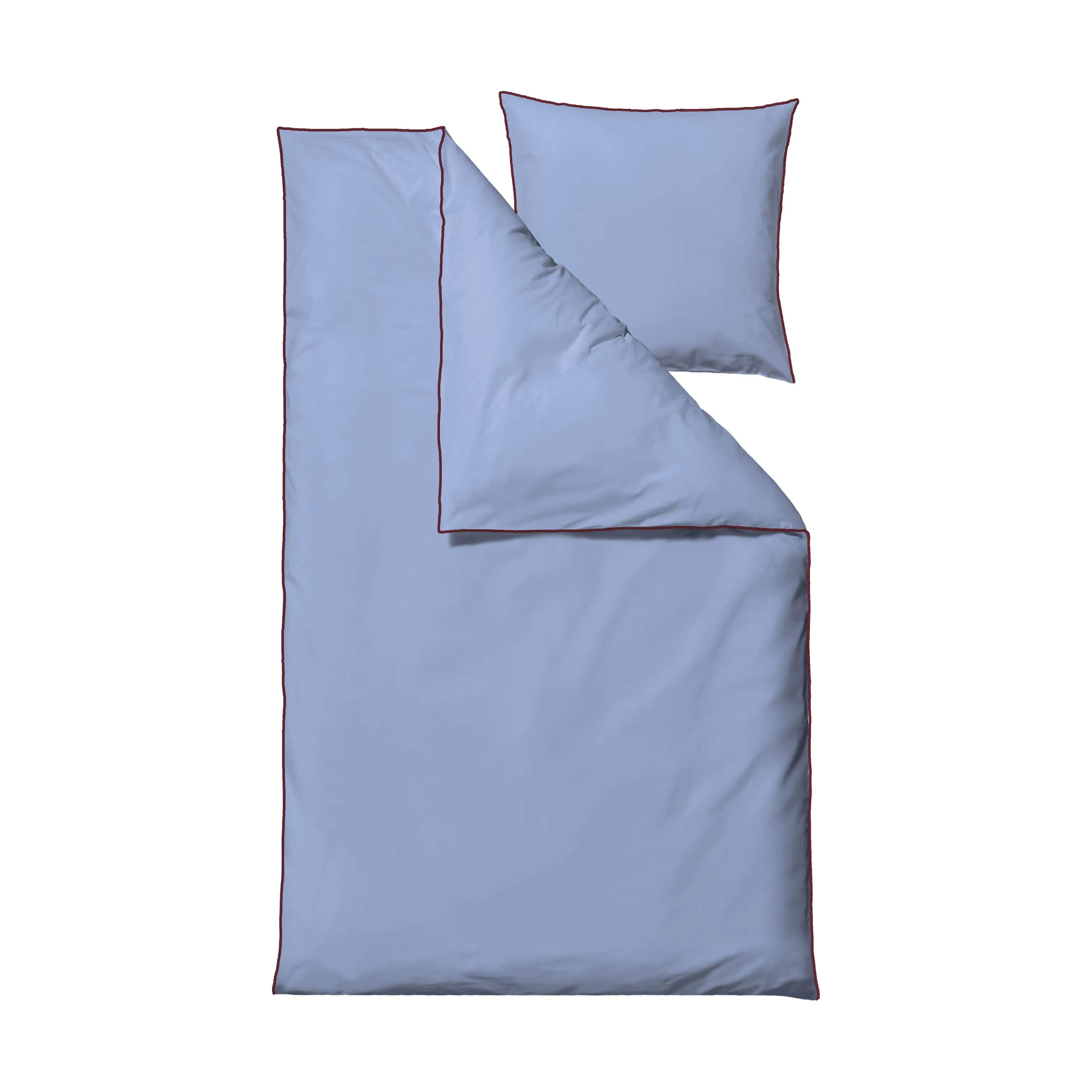 Södahl Sengetøj Edge Sengetøj i Sky blue, B140 x L200 cm, 1