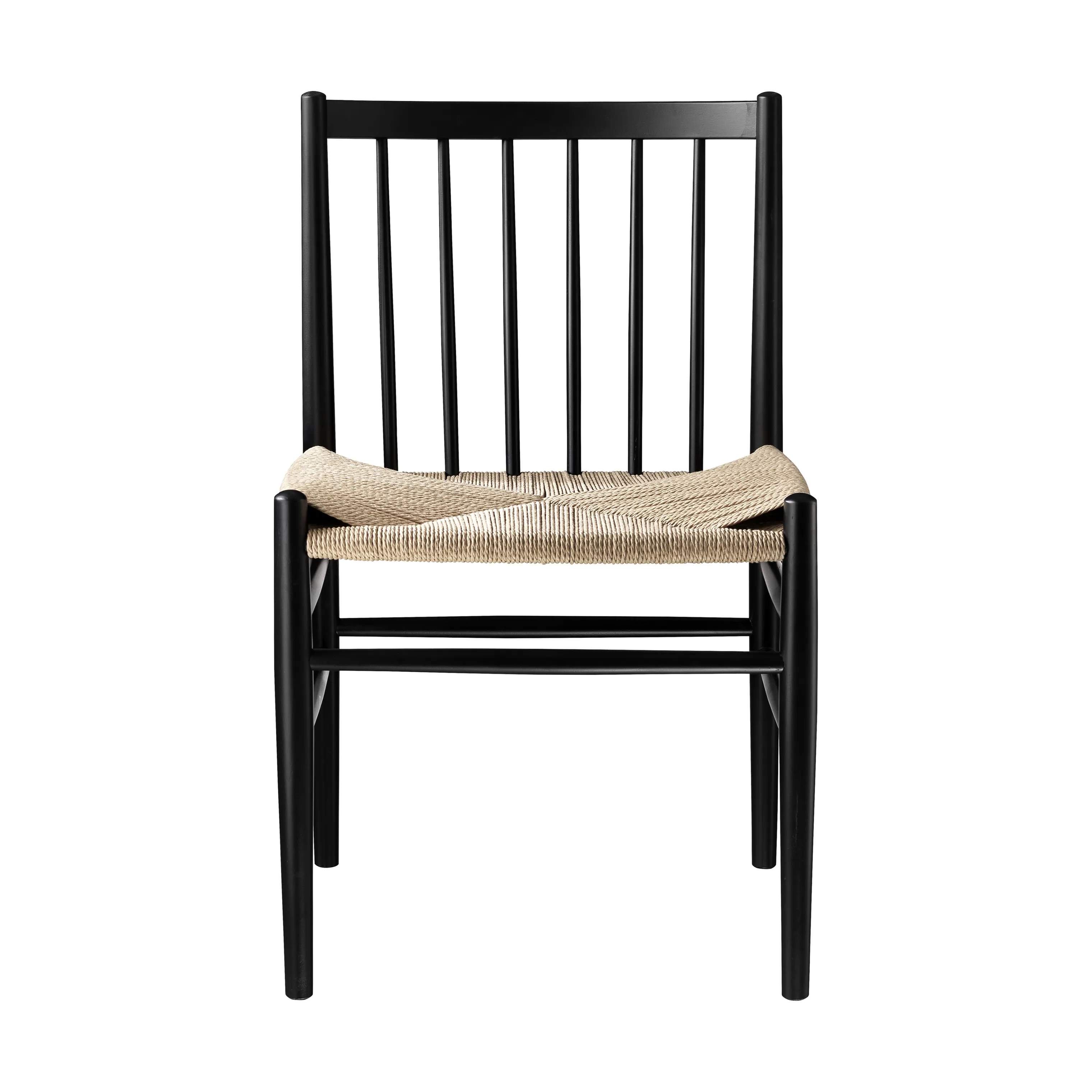 FDB Møbler Spisebordsstole J80 Spisebordsstol i Jet Black (RAL 9005), 4