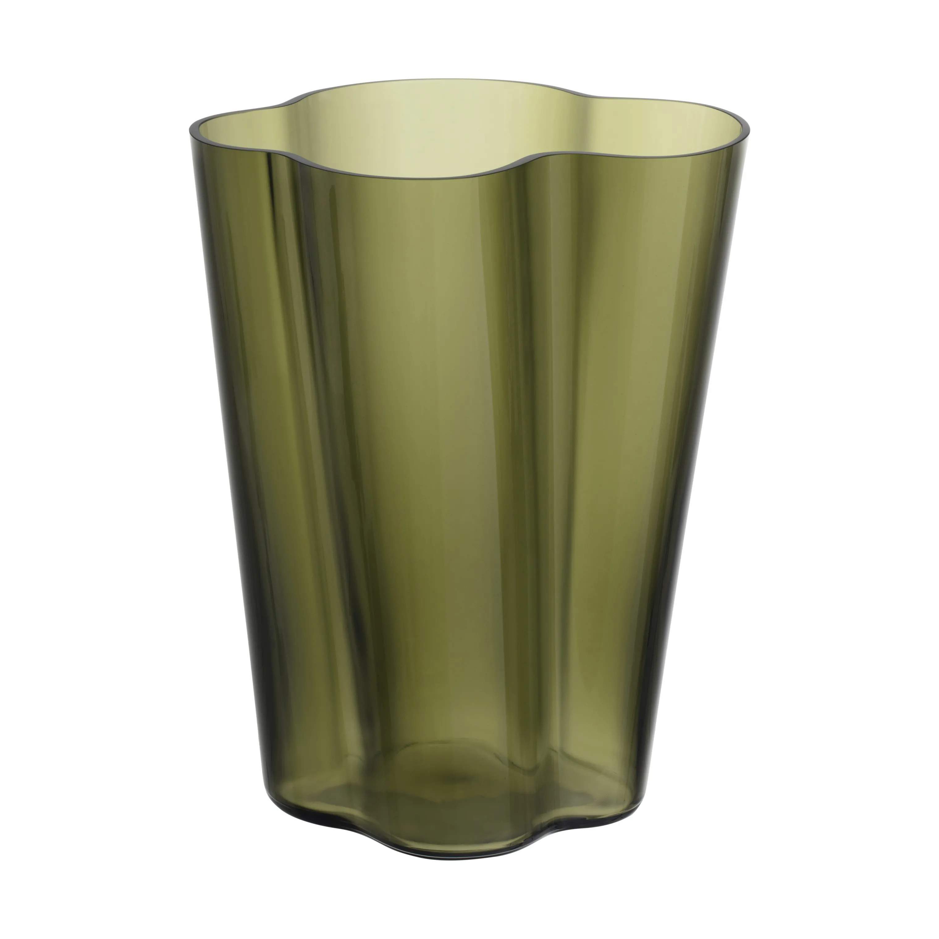 Alvar Aalto Vase, mosgrøn, large