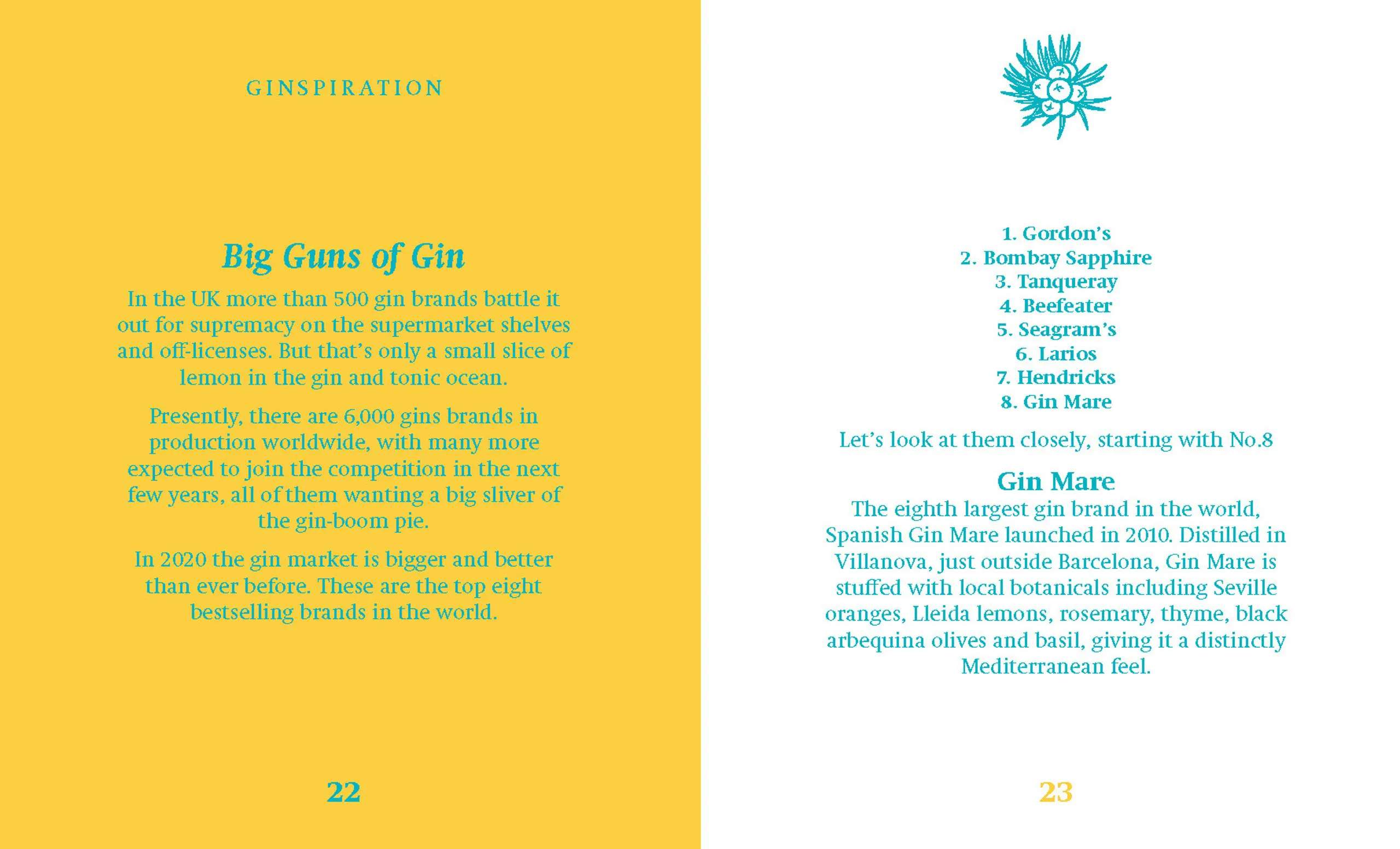 New Mags Kogebøger The Little Book of Gin i Blå, 2