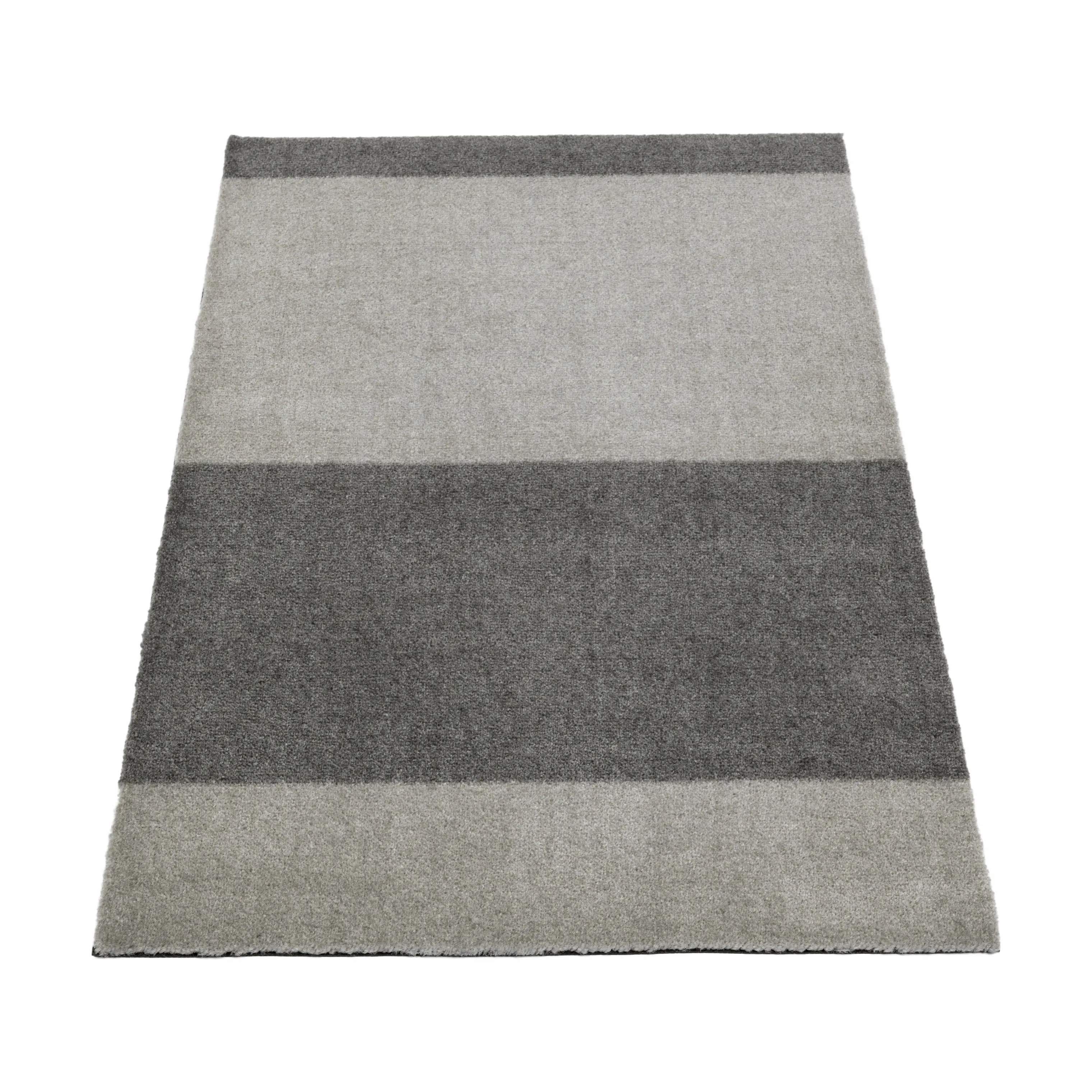 Tica Copenhagen Dørmåtter Stripes Horisontal Gulvmåtte i steelgrey, B60 x L90 cm, 5