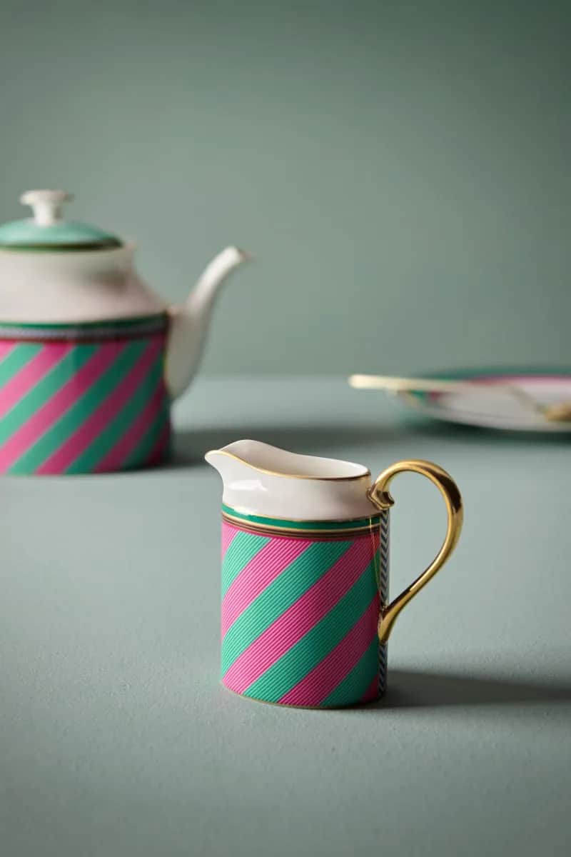 PIP Studio Mælke- og flødekander Pip Chique Kande i Grøn/pink, 2