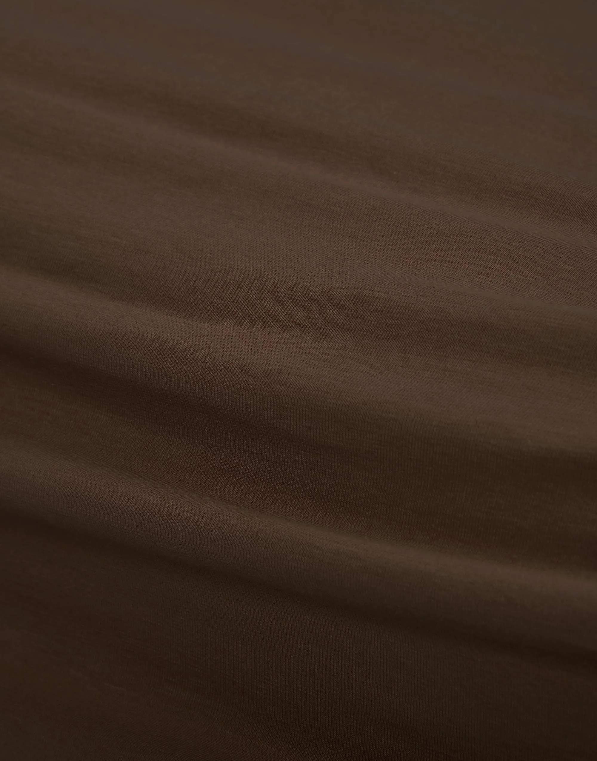 Essenza Lagner The Perfect Organic Jersey Organic Jersey Boxlagen i Chocolate, B100 x L220 cm, 2