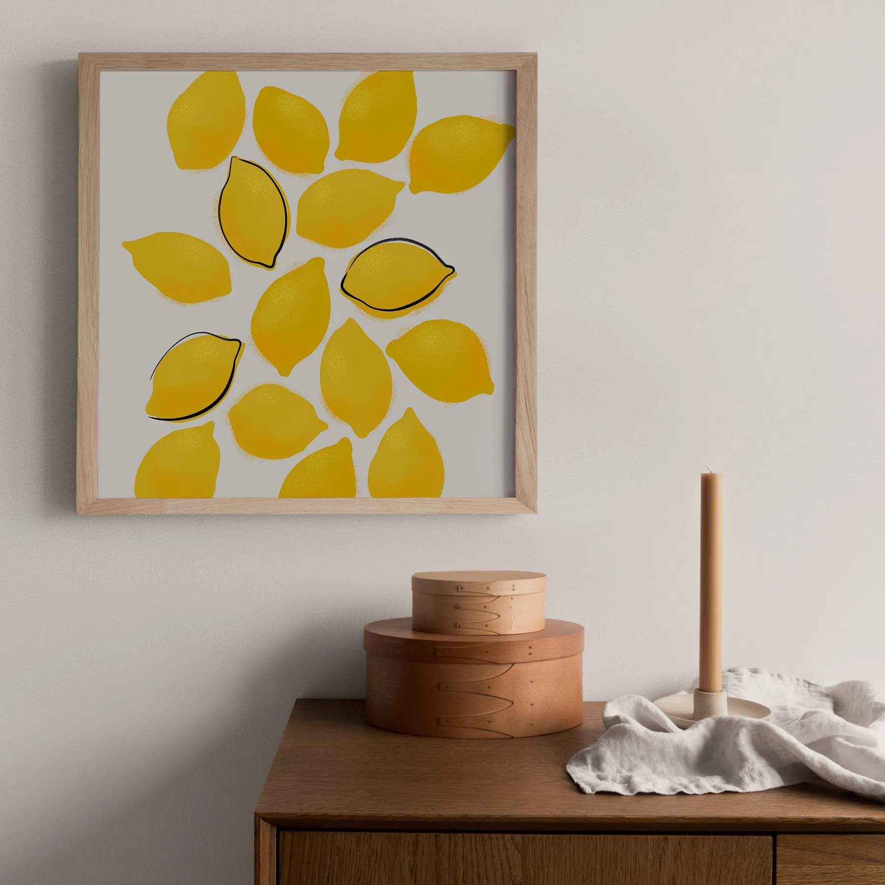 Poster&Frame Plakater Raissa Oltmanns Plakat - Lemon Bunch i B30 x L40 cm, 2