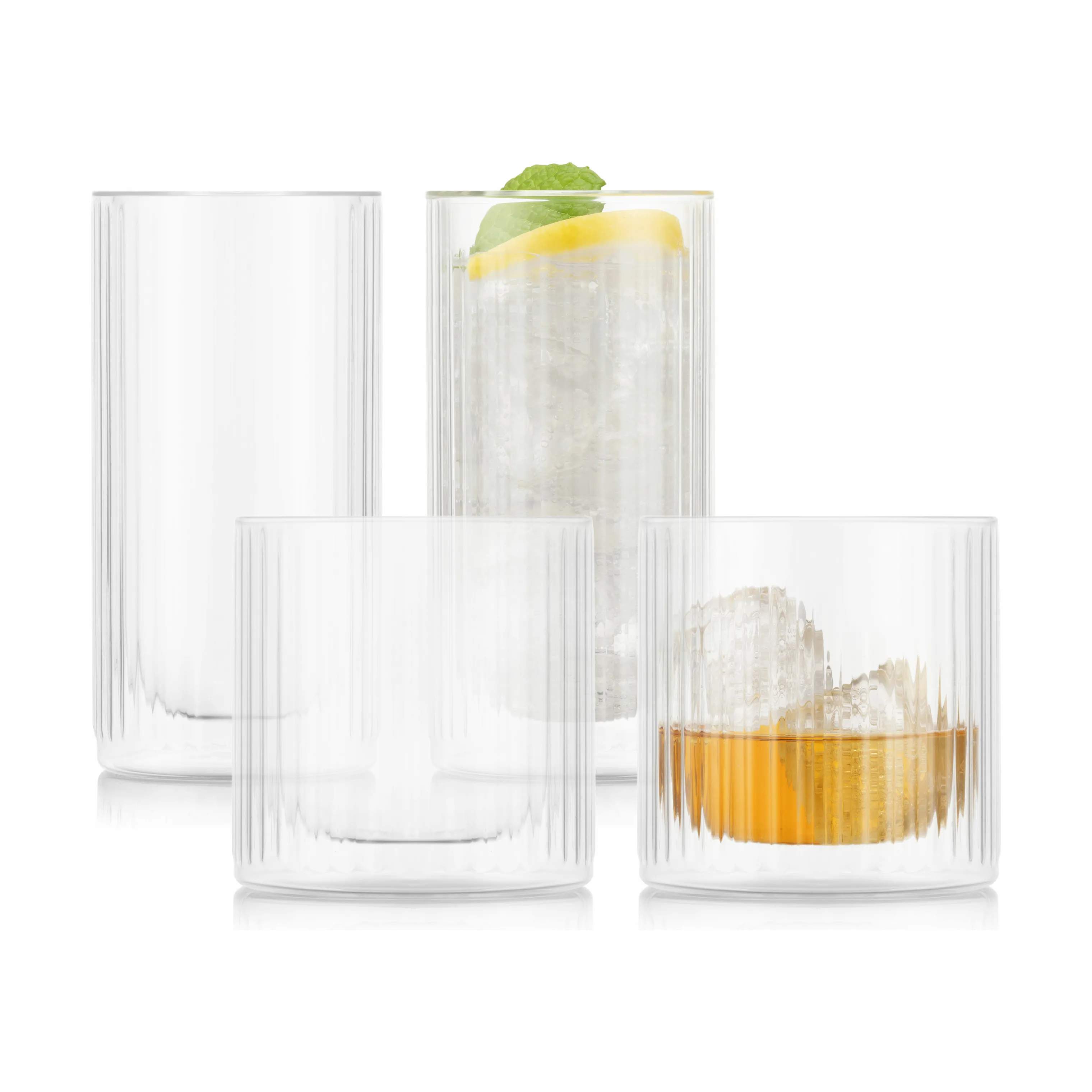 Duoro Cocktailglas - 8 stk., transparent, large