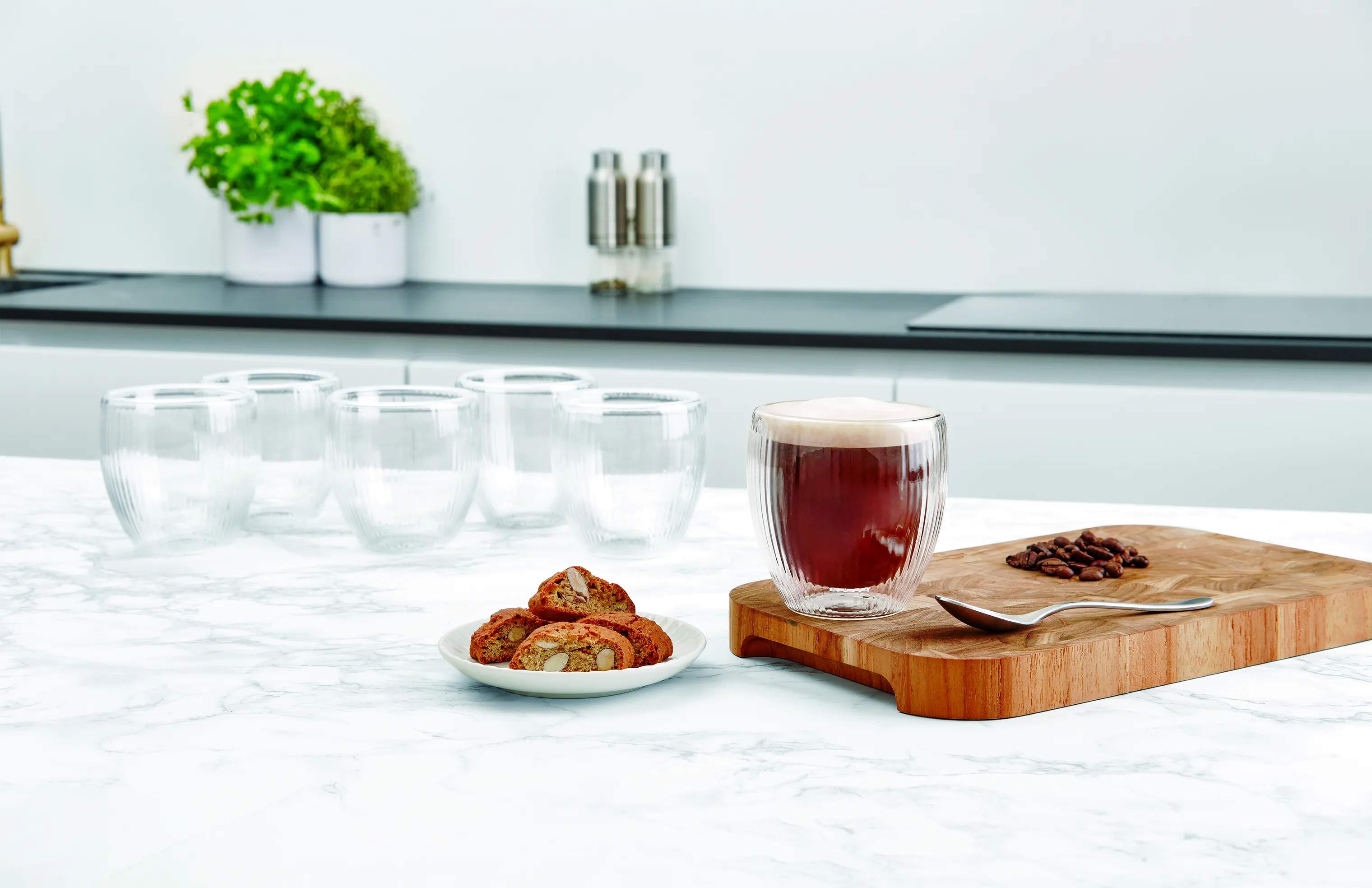 CASA Living Termoglas Daisy Termoglas - 6 stk. i 250 ml, 2