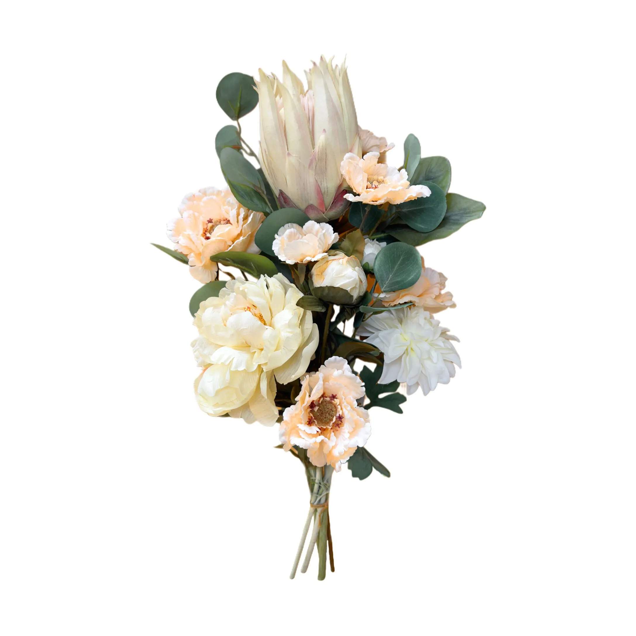 everbloom Kunstige blomster Blomsterbuket i Cream, 1